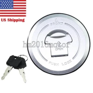 Fuel Gas Tank Cap Cover 2Keys For Honda CBR250 250R 300R 500R 2011-2016 12 13 15 - Picture 1 of 6