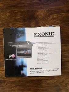 Vintage Y2K Exonic Mobile Entertainment EXM 900DVD Car Tv Video Game New In Box - Picture 1 of 9