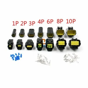 20er Satz 1/2/3/4/6/8/10/12 Pin Weg Wasserdicht Draht Stecker Auto Versiegelt - Bild 1 von 6