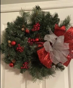 christmas wreaths for front door - Picture 1 of 5