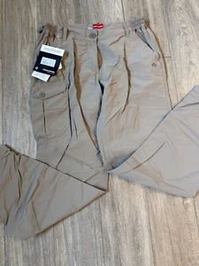 Womens M 8 Craghoppers Nosilife Pants NWT - Picture 1 of 4