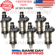 6x OEM NEW AURUS Fuel Injectors for 96-98 Acura RL 3.5L TL 3.2L V6 06164-P2A-000