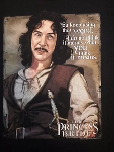The Princess Bride T-Shirt Inigo Montoya Inconcievable Retro 80's Tee Classic  - Picture 1 of 1