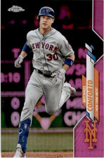 2020 Topps Chrome Pink #35 Michael Conforto - New York Mets