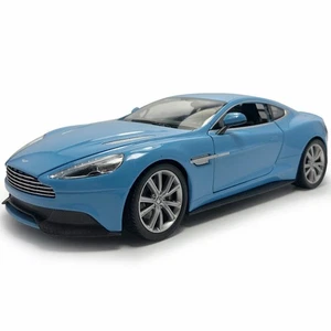 1/24 Scale Aston Martin Vanquish Model Car Diecast Collectible Vehicle Gift Blue - Picture 1 of 12