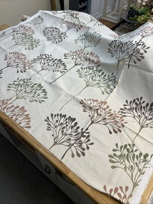 Vintage Cotton Tree Fabric 1.75m Liberty Pattern Cushions Curtains Craft Sewing - Image 1 of 4