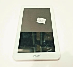 *BROKEN* *FOR REPAIRS* WHITE ACER ICONIA ONE 7 INCH B1-770 A5007 WIFI TABLET - Picture 1 of 3