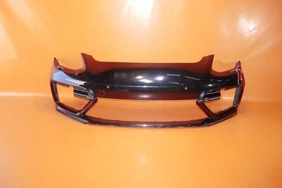 PORSCHE PANAMERA TURBO FRONT BUMPER 2017 2018 2019 2020 971 807 221 J OEM - Image 1 of 4