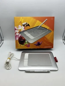 Wacom Bamboo Fun Pen Touch Grafiktablett in OVP - Silber - Bild 1 von 2