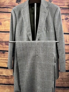 Brooks Brothers X Thom Browne Suit By Southwick Light Gray Size 39R Blue Plaid - Picture 1 of 13