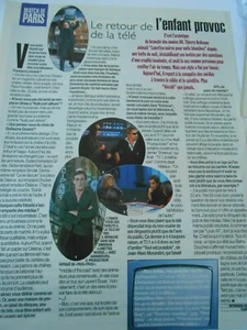 Clipping Coupure de Presse 1997 Thierry Ardisson retour de l'enfant provoc - Picture 1 of 1