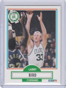 1990 Fleer Basketball Karte #8 Larry Bird Boston Celtics - NrMt - Bild 1 von 2