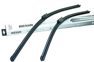 1x Phil Trade Scheibenwischer SET für BMW 5er E39 Limo + Touring Flachbalken - Bild 1 von 4