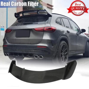 For Mercedes Benz H247 GLA200 GLA250 2020UP Real Carbon Rear Roof Spoiler Wing - Picture 1 of 12