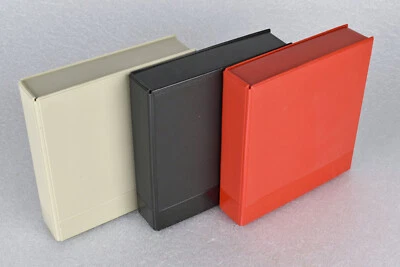 THREE Inland Plastic 5.25" Floppy Disk Holder Storage Box Case Organizers - Image 1 of 4