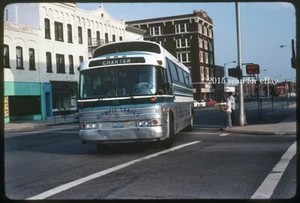 Olympic Trails Buffalo Bus Columbus Ohio Original Kodachrome Slide - Bild 1 von 1
