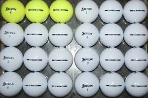  2 DOZEN   SRIXON  SOFT  FEEL   used Golf Balls  AAAAA  Free 2 Dozen Tees