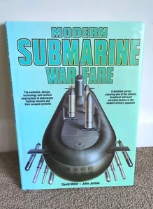 MODERN SUBMARINE WARFARE por David Miller, John Jordan ~ grande HCDJ 1991 - Imagen 1 de 11