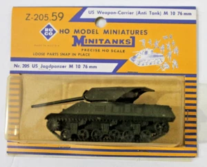 ROCO Minitanks US M-10 Tank Destroyer, 76mm Gun in HO 1/87 # 205 - Picture 1 of 3