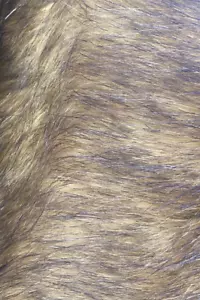 60" Wide Fox short hair 2 Tone Faux Fur Upholstery Fabric by the yard - Picture 1 of 1