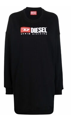 Vestido Suéter Diesel D Robbie Bordado Grande Foto 1 de 3