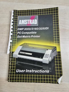 Imprimante à matrice de points AMSTRAD DMP 3000/3160/3250DI notice manuelle uniquement - Photo 1/6