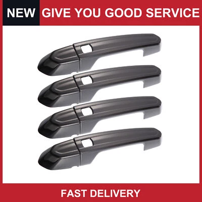 Pack de 1 para Cadillac XT4 XT5 XT6 Kit de cubierta de manija de puerta exterior negro Foto 1 de 4