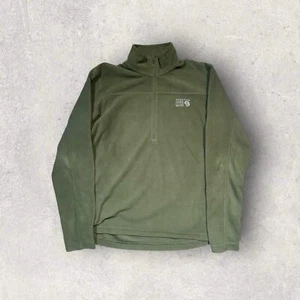 Mountain Hardwear Fleece Half Zip Mens Size Small Lightweight Pullover Gorpcore - Picture 1 of 10