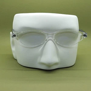 Frameless Modern Cat Eye Reading Glasses Pearly Black Side Arms +1.00 - Picture 1 of 1