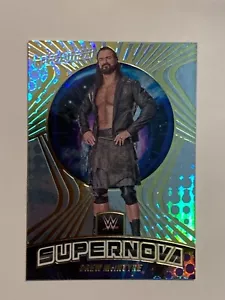 DREW MCINTIRE #1 2022 PANINI WWE REVOLUTION WWF - INSERTO SUPERNOVA - Foto 1 di 1