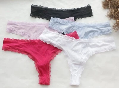 Mujeres Sexy Tanga Suave y Malla Ropa Interior Hipster Tanga Bragas XS-S-M-L-XL Foto 1 de 2