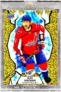 Alex Ovechkin RARE GOLD SPARKLE REFRACTOR INVESTMENT CARD SSP UPPER DECK MINT - Picture 1 of 2