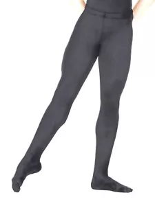 NWT Bal Togs Men's White Cotton Dance Footed Tights Adult s-m-l - Picture 1 of 3