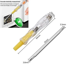 Multifunctional Electric Tester Pen Screwdriver for Circuit Testing 100 500V - Picture 1 of 12