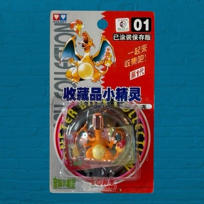Vintage TOMY Pokémon Pocket Monsters CHARIZARD #01 AULDEY - Imagem 1 de 2