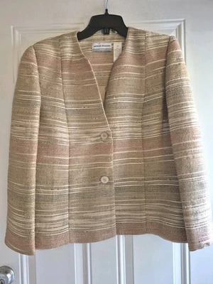 Куртка ALFRED DUNNER - 14P - без воротника с разделенным v-образным вырезом, длинные slvs, застежка 2 Btn - Изображение 1 из 4