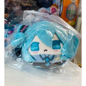 Character Vocal Series Hatsune Miku Fluffy Plush Dango Mascot Keychain 2 - Picture 1 of 4