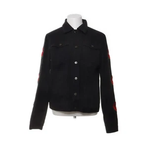 Criminal Damage, Jeansjacke, Herren, Größe: L, Schwarz/Rot #Y5O - Bild 1 von 5