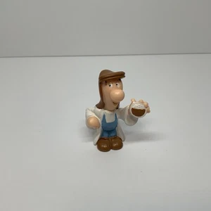 Vintage 1994 Tetley Tea Folks Sydney 2.5” PVC Promo Collectible Figure Toy Lyons - Picture 1 of 6