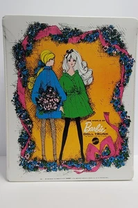 Vintage 1968 Barbie White Travel Case The World of Barbie Doll Trunk 1004 - Bild 1 von 8