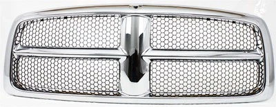 For 2002-2005 Ram Grille Assembly Chrome Plastic CH1200268 55077185AG Foto 1 de 4