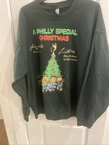 A Philly Special Christmas Philadelphia Eagles Sweatshirt Grün Herren XL - Bild 1 von 8