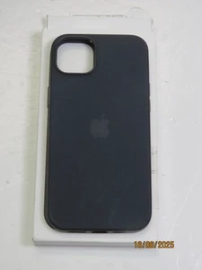 Apple FineWoven Case mit MagSafe für iPhone 15 Plus - SCHWARZ - Bild 1 von 2