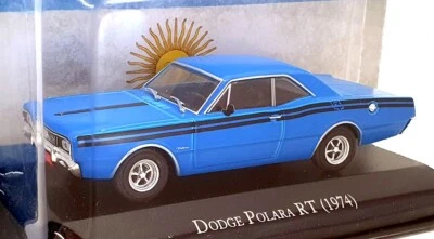 Dodge Polara RT 1974 Altaya escala 1/43 diecast 221121E - azul Foto 1 de 4