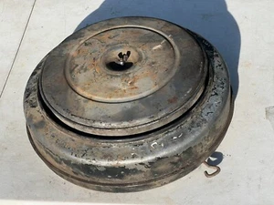 1955 1956 OLDSMOBILE BUICK 2BBL OIL BATH AIR CLEANER HOUSING AC HEAVY DUTY 56 b - Picture 1 of 11