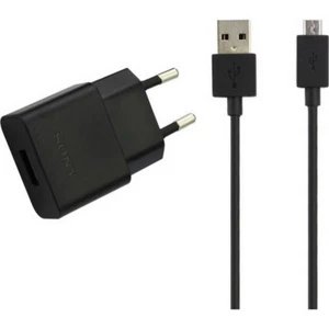 SONY CARICABATTERIE ORIGINALE CON CAVO MICROUSB PER TABLET P S - Foto 1 di 2