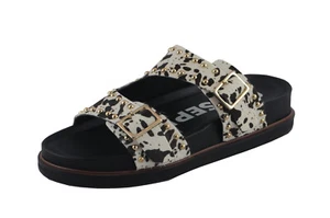 Zapatillas mujer Gioseppo Greely 66023 blanco/negro* piel de vaca - Imagen 1 de 1