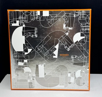 NUEVA Caja de Regalo Hermes Vacía Multicolor PLATA Foto 1 de 4