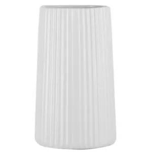 White Ceramic Vase for Flowers Large Modern White Vase for Home Decor Decorat... - Picture 1 of 7