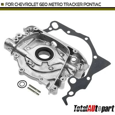 Bomba de aceite de motor para Chevy Geo Metro Tracker Pontiac Firefly Suzuki Esteem Swift Foto 1 de 4
